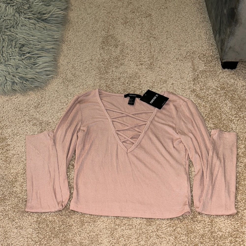 Forever 21 Cropped Shirt